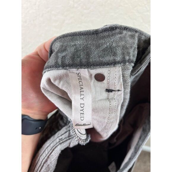 Eddie Bauer Mens Gray Wash Denim Straight Leg Jeans Size 36x30 (ACT 37x28.5) - Picture 6 of 10